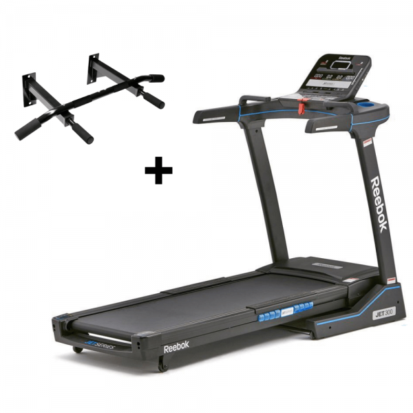 Reebok JET 300 Treadmill With Bluetooth + Free Pull Up Bar