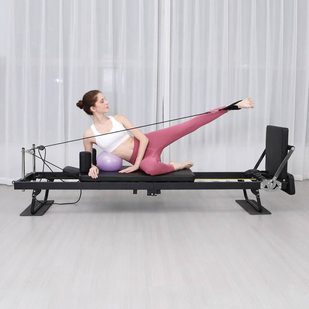 New Pilates Home Reformer Model PP-S3001 (Black)